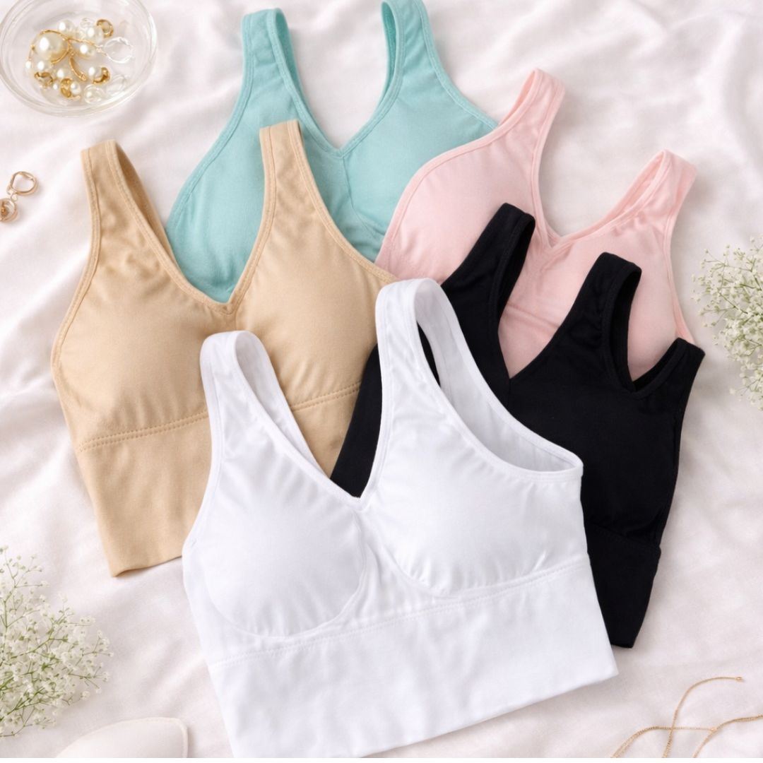 Pack 2 Top / bividi  de tiras gruesas  con fajita con push up removible microfibra